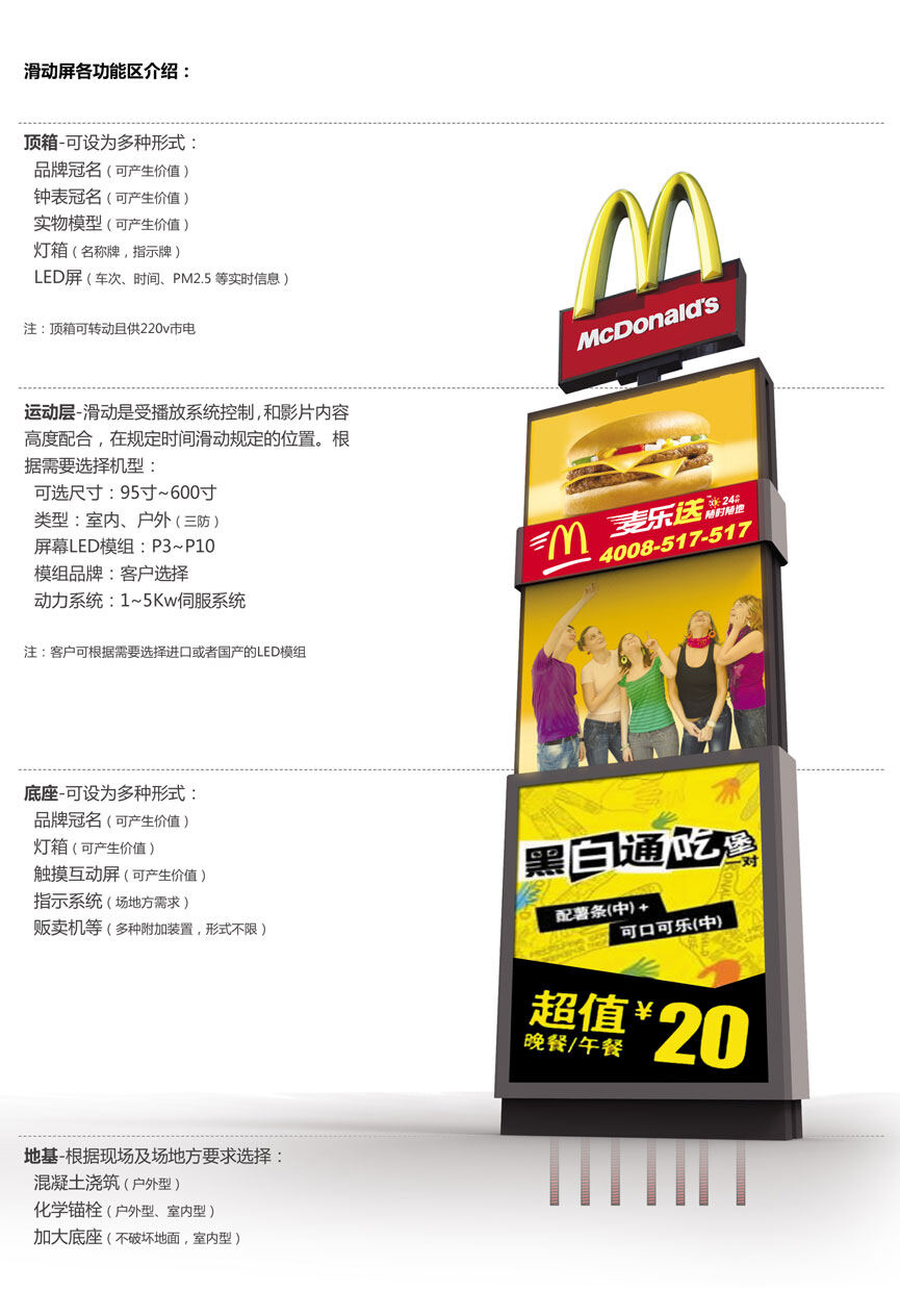 磐景智造魔方柱 新型广告设备 翼展屏 led滑动屏 led旋转屏 魔方柱专利 会跳舞的LED显示屏 波浪伸缩屏广告牌厂商